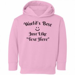 Toddler Hooded Sweatshirt