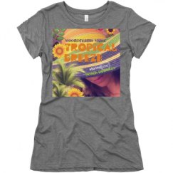 Ladies Slim Fit Super Soft Triblend Tee