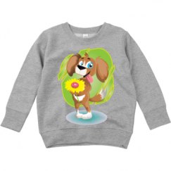 Toddler Crewneck Basic Promo Sweatshirt