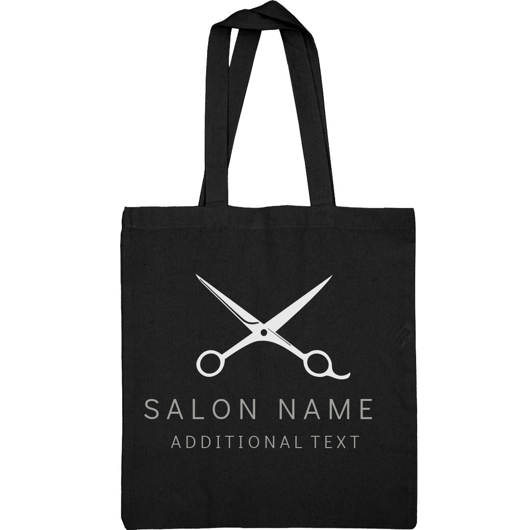 Hair Salon Business Gear - Canvas Tote Bag | Customized Girl