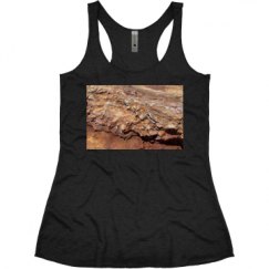 Ladies Slim Fit Super Soft Racerback Triblend Tank