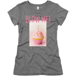 Ladies Slim Fit Super Soft Triblend Tee