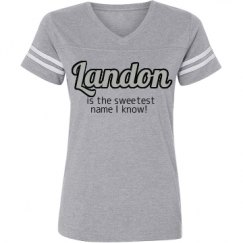 Ladies Relaxed Fit Vintage Sports Tee