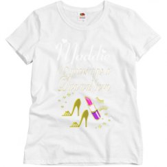 Ladies Semi-Fitted Relaxed Fit Basic Promo Tee