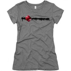 Ladies Slim Fit Super Soft Triblend Tee