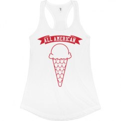 Ladies Slim Fit Racerback Tank Top