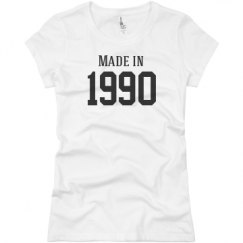 Ladies Slim Fit Basic Promo Jersey Tee