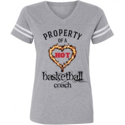 Ladies Relaxed Fit Vintage Sports Tee