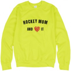 Unisex Neon Crewneck Sweatshirt