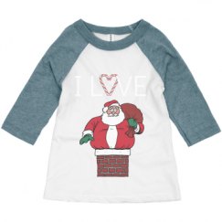 Toddler 3/4 Sleeve Raglan Tee