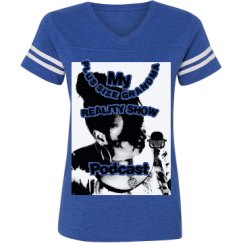 Ladies Relaxed Fit Vintage Sports Tee