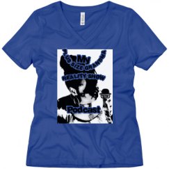 Ladies Relaxed Fit V-Neck Tee