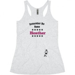 Ladies Slim Fit Super Soft Racerback Triblend Tank