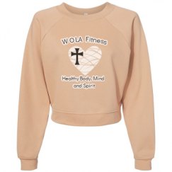 Women's Raglan Pullover Fleece