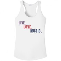 Ladies Athletic Performance Racerback Tank