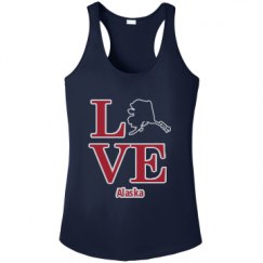 Ladies Athletic Performance Racerback Tank