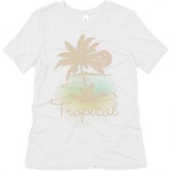 Ladies Relaxed Fit Super Soft Triblend Tee