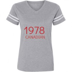 Ladies Relaxed Fit Vintage Sports Tee