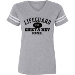 Ladies Relaxed Fit Vintage Sports Tee