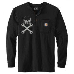 Unisex Carhartt Long Sleeve Henley Tee 