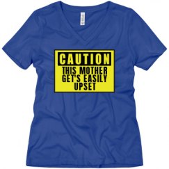 Ladies Relaxed Fit V-Neck Tee