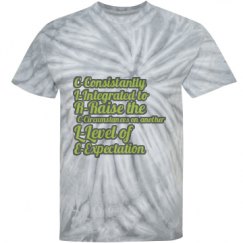 Unisex Tie-Dye Cyclone Pinwheel Tee