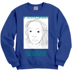 Unisex Film and Foil Crewneck Sweatshirt