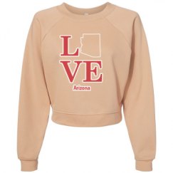 Women's Raglan Pullover Fleece