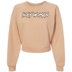 Women's Raglan Pullover Fleece