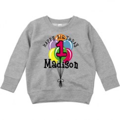 Toddler Crewneck Basic Promo Sweatshirt