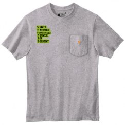 Unisex Carhartt Workwear Pocket Tee