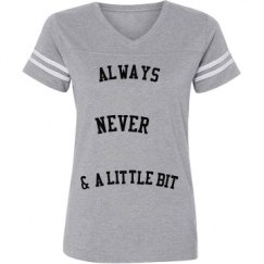 Ladies Relaxed Fit Vintage Sports Tee