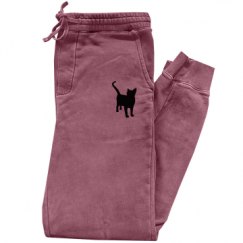 Pigment-Dyed Fleece Pants