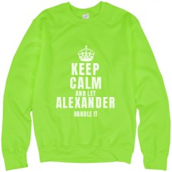 Unisex Neon Crewneck Sweatshirt