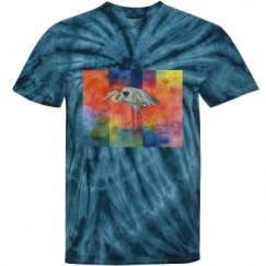 Unisex Tie-Dye Cyclone Pinwheel Tee