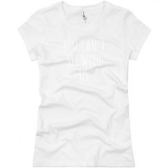 Ladies Slim Fit Basic Promo Jersey Tee