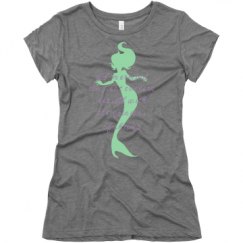 Ladies Slim Fit Super Soft Triblend Tee