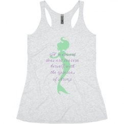 Ladies Slim Fit Super Soft Racerback Triblend Tank