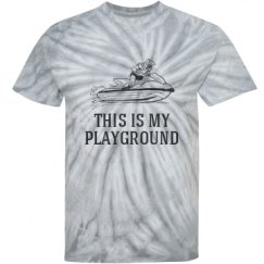 Unisex Tie-Dye Cyclone Pinwheel Tee