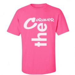 Unisex Ultra Cotton Safety Neon Crewneck Tee