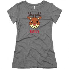 Ladies Slim Fit Super Soft Triblend Tee