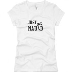 Ladies Slim Fit Basic Promo Jersey Tee