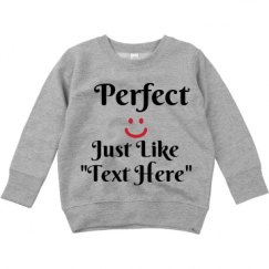 Toddler Crewneck Basic Promo Sweatshirt