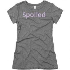 Ladies Slim Fit Super Soft Triblend Tee