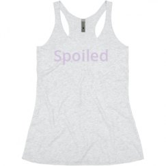 Ladies Slim Fit Super Soft Racerback Triblend Tank