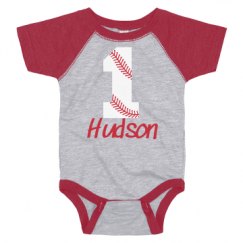 Infant Vintage Raglan Bodysuit