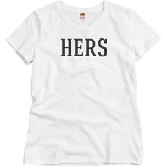 Ladies Semi-Fitted Relaxed Fit Basic Promo Tee