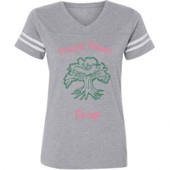 Ladies Relaxed Fit Vintage Sports Tee