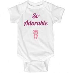 Infant Fine Jersey Bodysuit