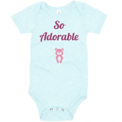 Infant Triblend Super Soft Bodysuit